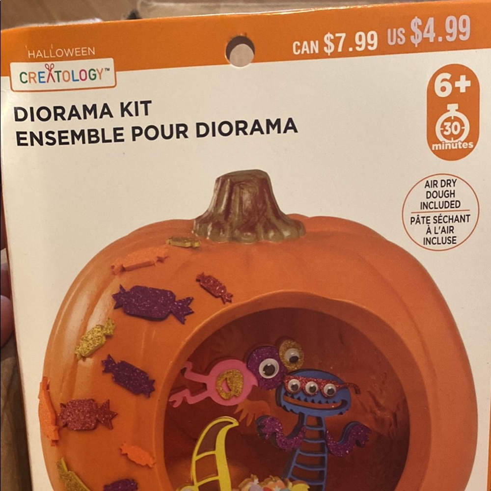 Halloween Diorama Kit bundle of 3 for $7